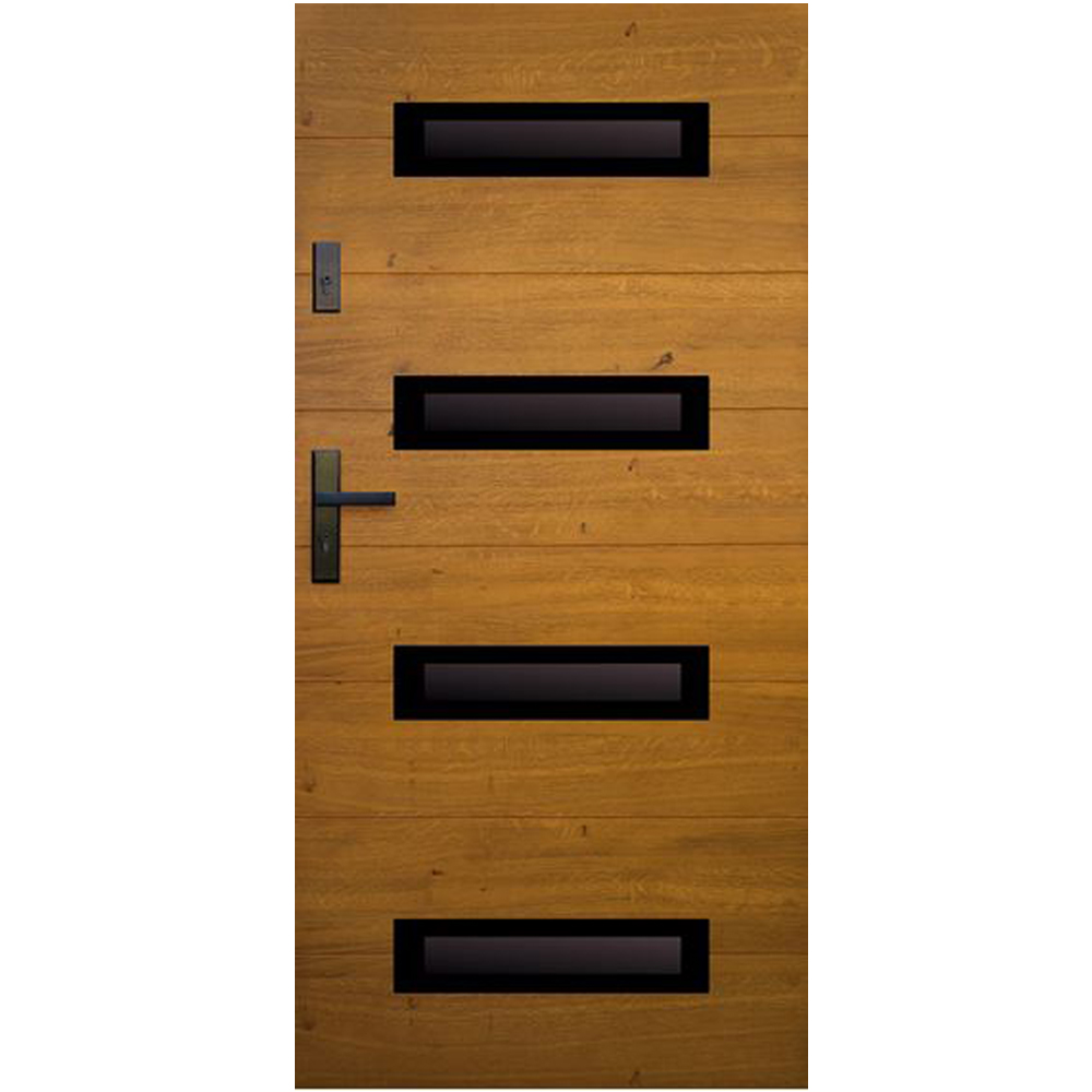 Außentür Holzaußentür Dicke 72 mm warm Hauseingangstür DPC14 zu jeder